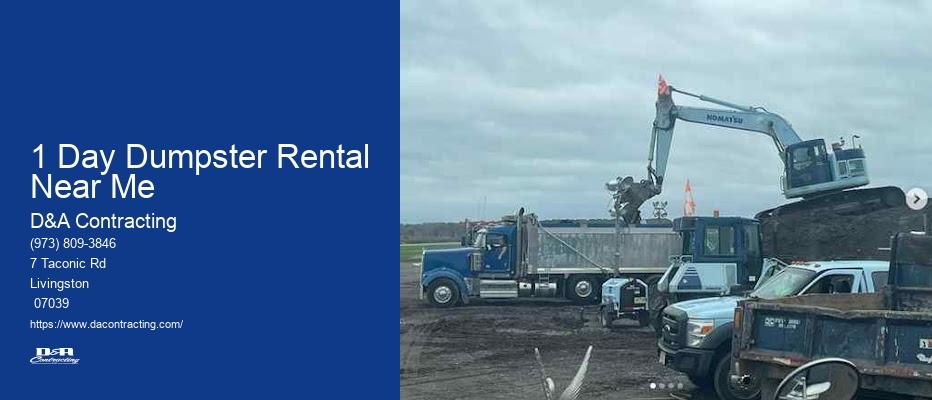 Dumpster Rental Construction