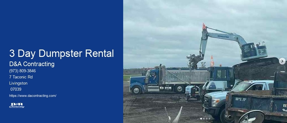 Contracting Dumpster Rental