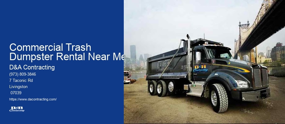 Commercial Trash Dumpster Rental Near Me