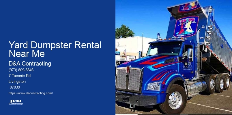 Commercial Dumpster Rentals